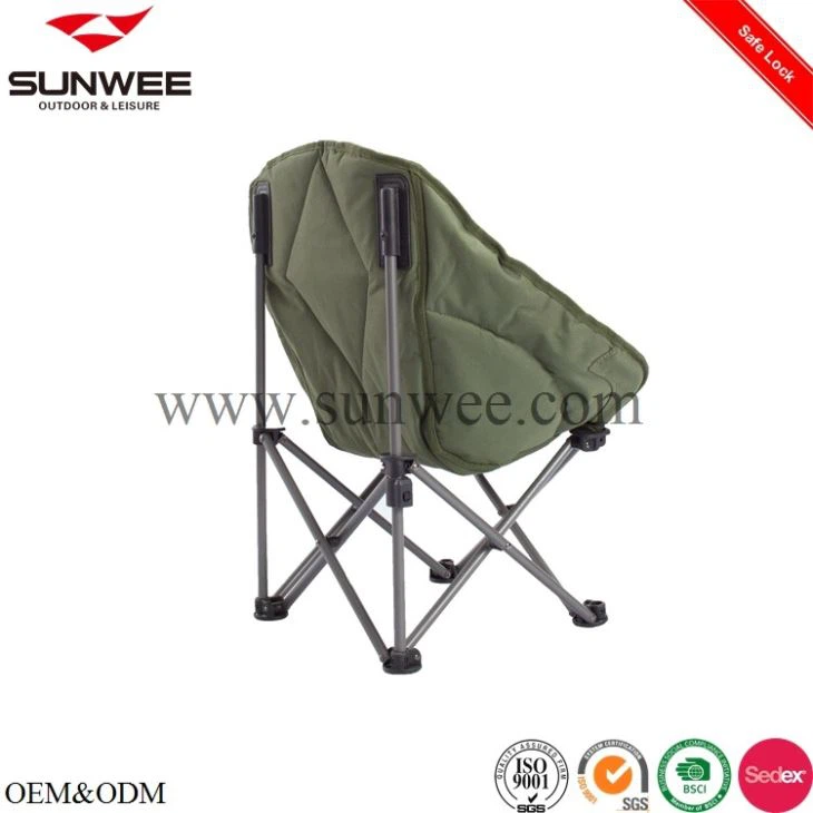 Portable folding moon chair for kids